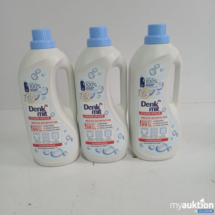 Artikel Nr. 793819 Artikel Nr. 793819: Denk mit Hygiene Spüler Wäsche Desinfektion je 1,5L
