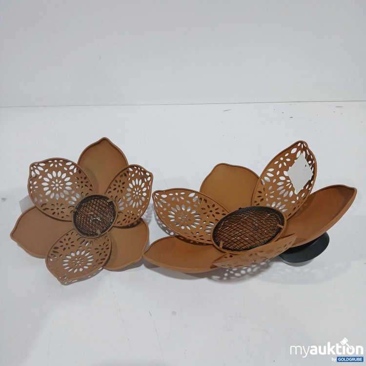 Artikel Nr. 805819 Artikel Nr. 805819: Weltbild Solar-Deko Rusty Flower 2er Set