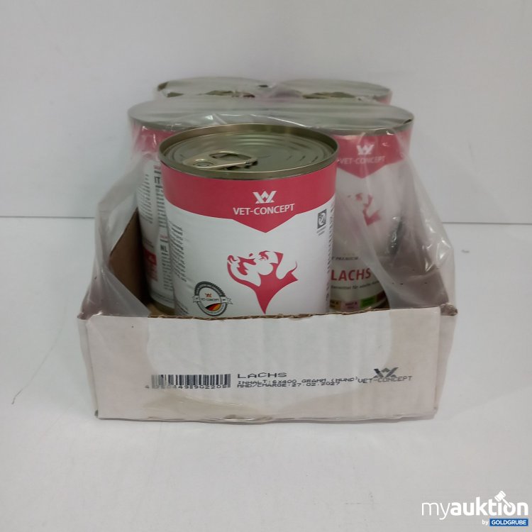 Artikel Nr. 825819: Vet concept cat allergy Lachs Katzenfutter 5x400g