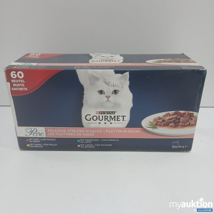 Artikel Nr. 866819: Gourmet Katzenfutter 60x85g