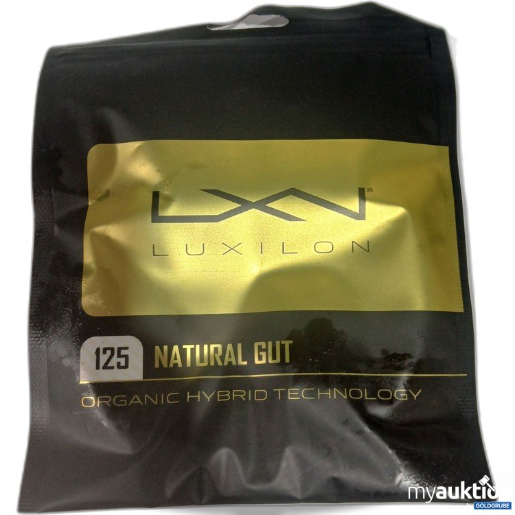 Artikel Nr. 891819: Luxilon 125 Natural Gut Organic Hybrid Technology Tennis RKT String 