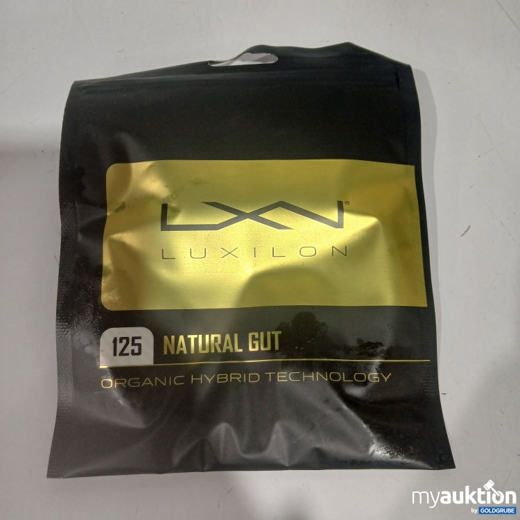 Artikel Nr. 891819: Luxilon 125 Natural Gut Organic Hybrid Technology Tennis RKT String 