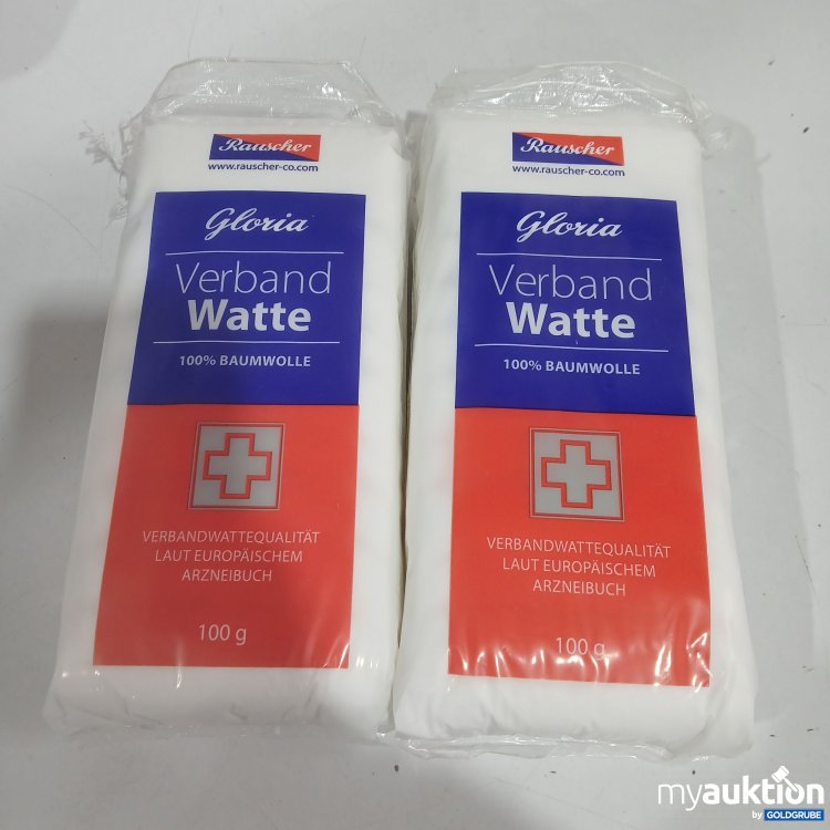 Artikel Nr. 962819 Artikel Nr. 962819: Rauscher Gloria Verband Watte je 100g