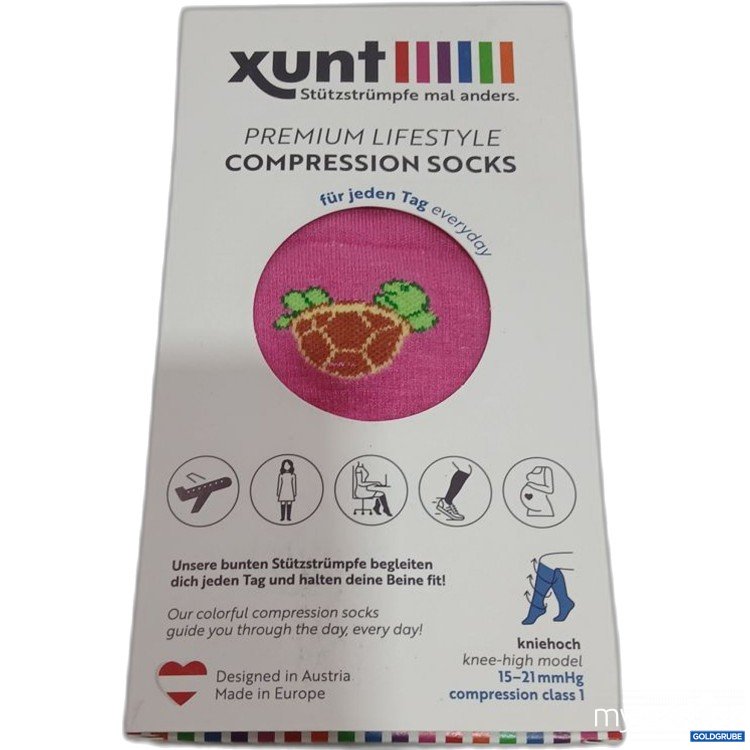 Artikel Nr. 963819: Xunt Premium Lifestyle Compression Socks knöchelhoch Größe 37-39