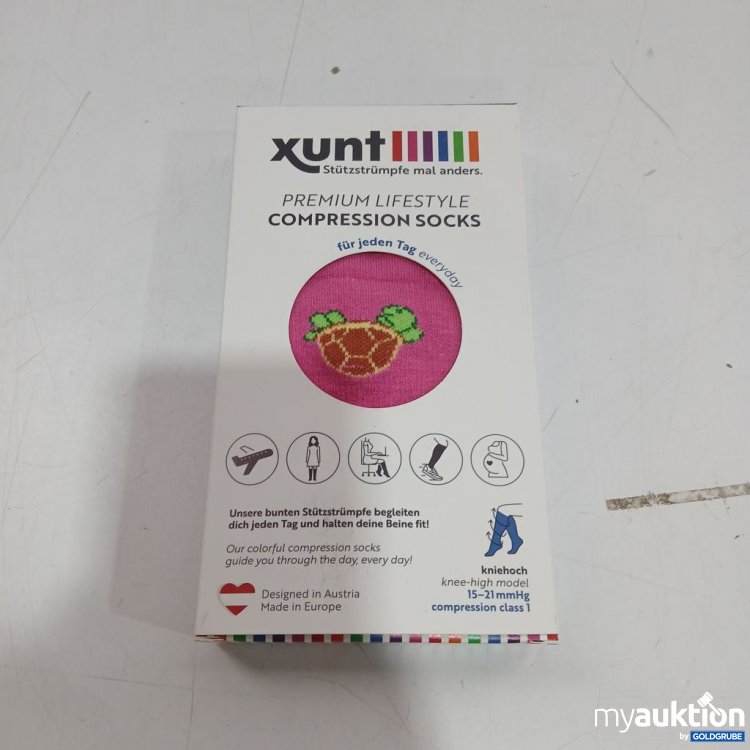 Artikel Nr. 963819: Xunt Premium Lifestyle Compression Socks knöchelhoch Größe 37-39