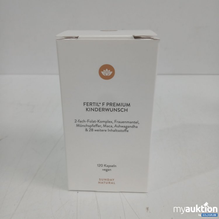 Artikel Nr. 984819: Sunday Natural Fertil F Premium Kinderwunsch 120Kapseln