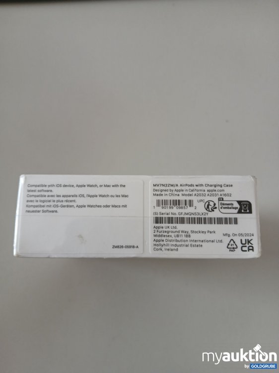 Artikel Nr. 376820 Artikel Nr. 376820: Apple Airpods