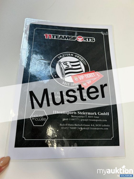 Artikel Nr. 388820 Artikel Nr. 388820: 2 VIP Karten für ein Heimspiel des SK Puntigamer Sturm Graz 100