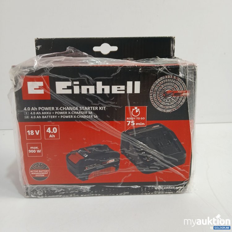 Artikel Nr. 440820: Einhell 4.0Ah Power X-Change Starter Kit 