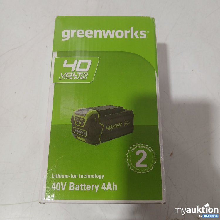 Artikel Nr. 443820: greenworks 40V Battery 4Ah
