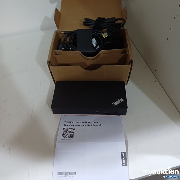 Artikel Nr. 447820: Lenovo ThinkPad Universal USB-C Dock v2 Dockingstation