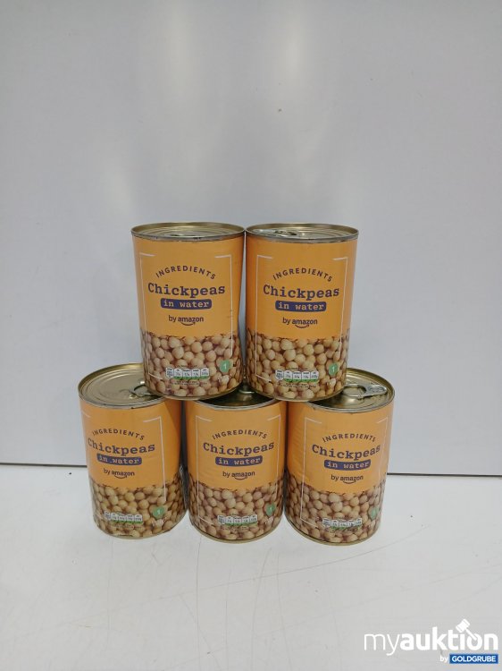 Artikel Nr. 460820: By Amazon Chickpeas in water 5x400g