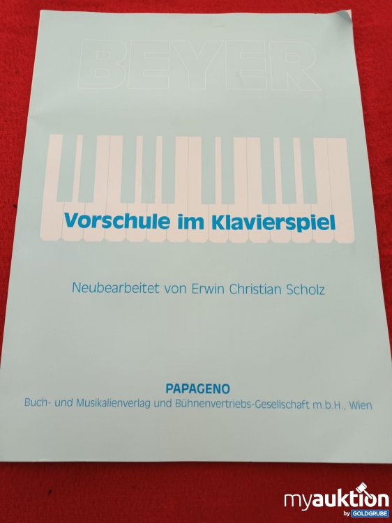 Artikel Nr. 907820: Vorschule im Klavierspiel