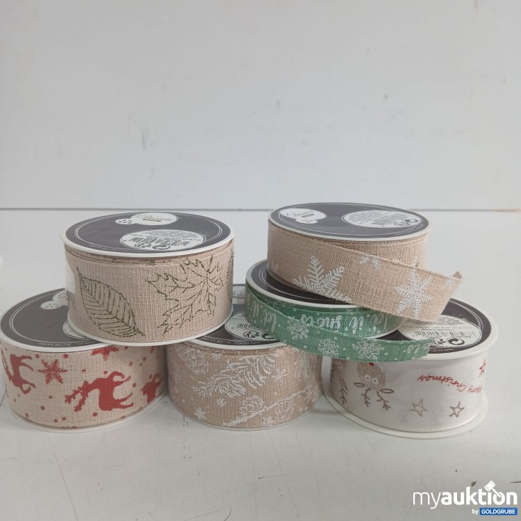 Artikel Nr. 939820: Decoris Season Deko Band 2m 4Stk 