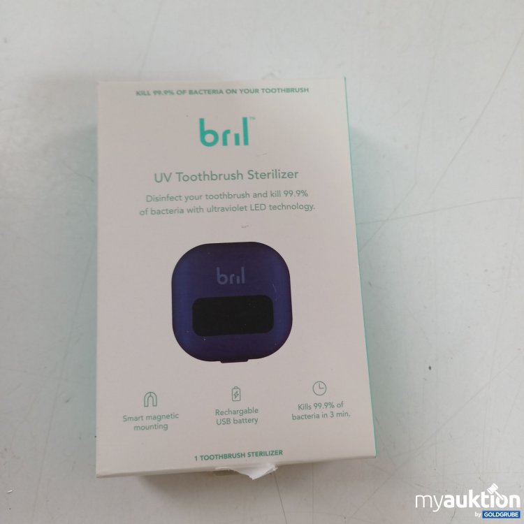 Artikel Nr. 989820: Bril UV Toothbrush Sterilizer