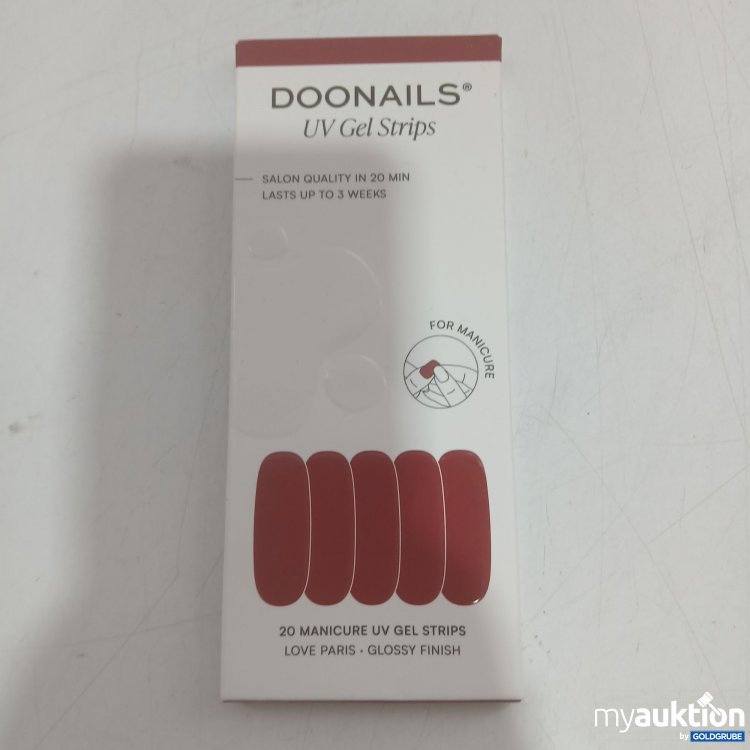 Artikel Nr. 997820 Artikel Nr. 997820: Doonails UV Gel Strips Love Paris 20x