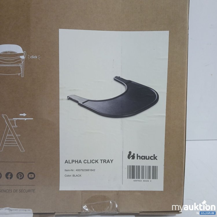 Artikel Nr. 998820 Artikel Nr. 998820: Hauck alpha click Tray black