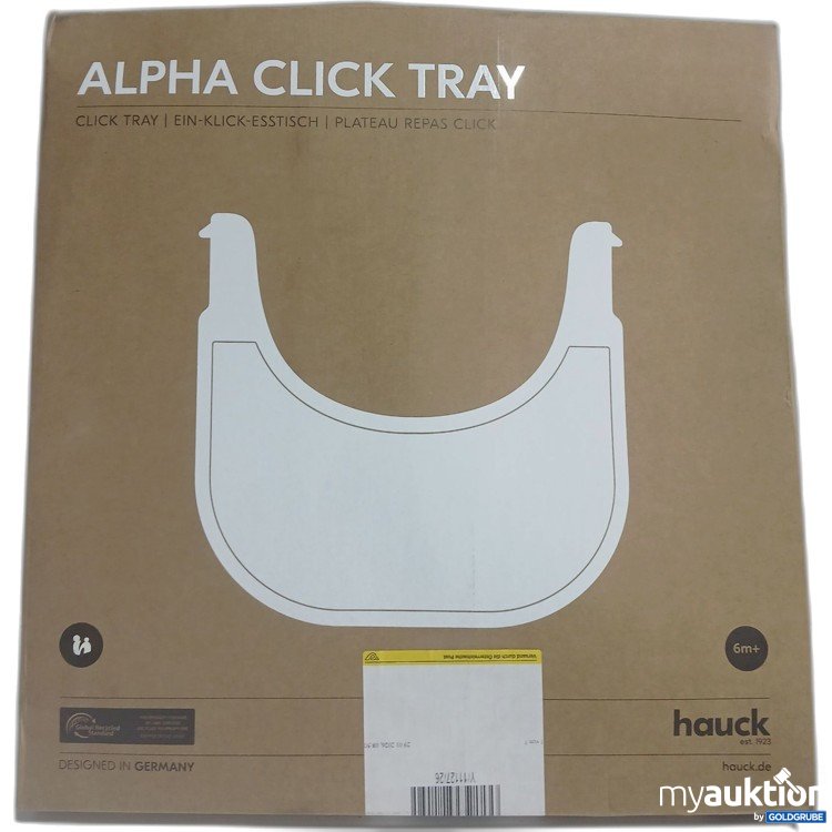 Artikel Nr. 998820 Artikel Nr. 998820: Hauck alpha click Tray black