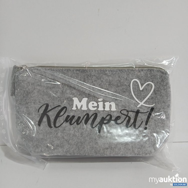 Artikel Nr. 361821 Artikel Nr. 361821: Kosmetiktasche "Mein Klumpert" ca. 22x12cm