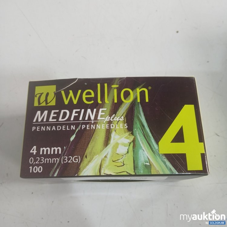 Artikel Nr. 468821 Artikel Nr. 468821: wellion Medfine plus Penadeln 4 mm 0,23 (32 g) 100Stk