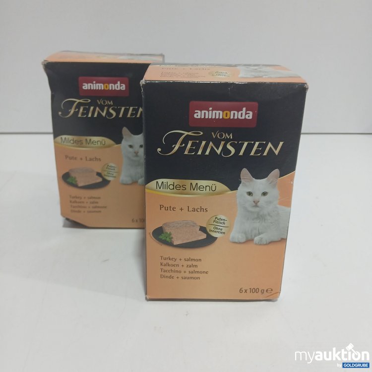 Artikel Nr. 818821 Artikel Nr. 818821: Animonda Feinsten Katzenfutter 2er Pack x6 Stück x100g