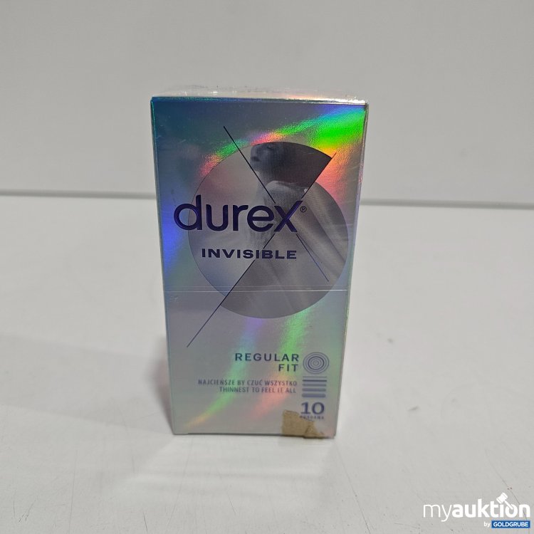 Artikel Nr. 821821 Artikel Nr. 821821: Durex Invisible Regular Fit 10 Condoms