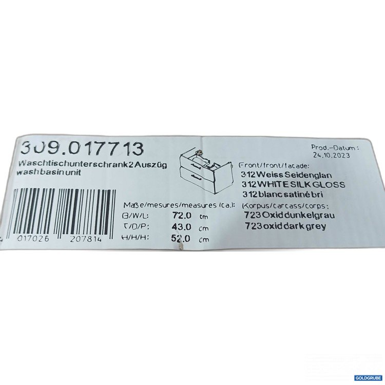 Artikel Nr. 896821: Waschtischunterschrank 2 Auszüg