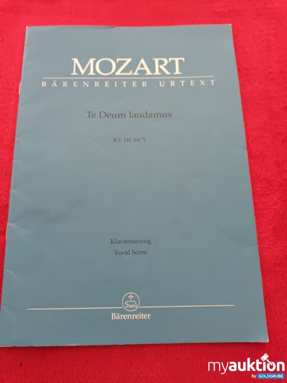 Artikel Nr. 907821: Mozart, Te Deum laudamus
