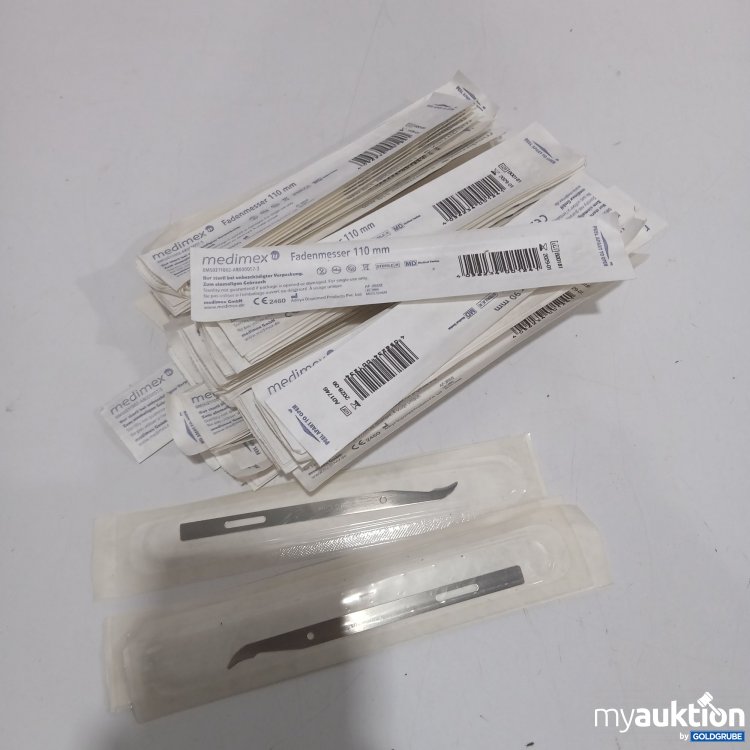 Artikel Nr. 910821 Artikel Nr. 910821: Medimex Fadenmesser 110mm ca.100 Stück