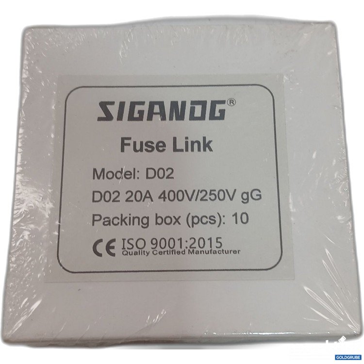Artikel Nr. 938821 Artikel Nr. 938821: Siganog fuse Link Model: D02