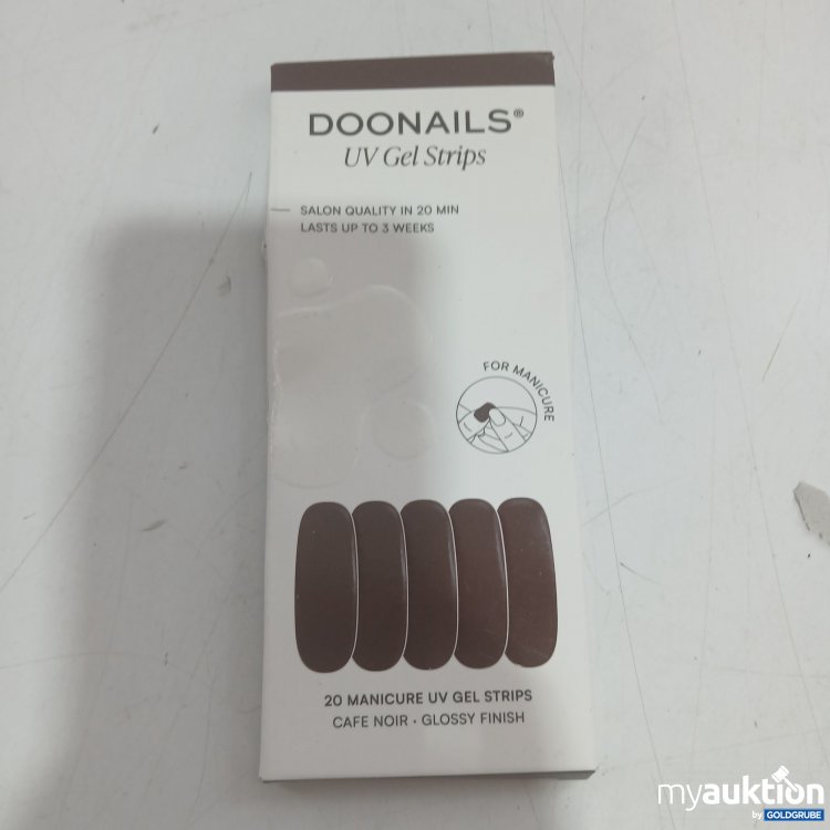 Artikel Nr. 997821 Artikel Nr. 997821: Doonails UV Gel Strips Cafe Noir 20x