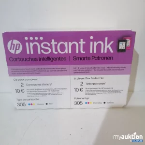 Auktion HP Instant Ink Smart Patronen 305