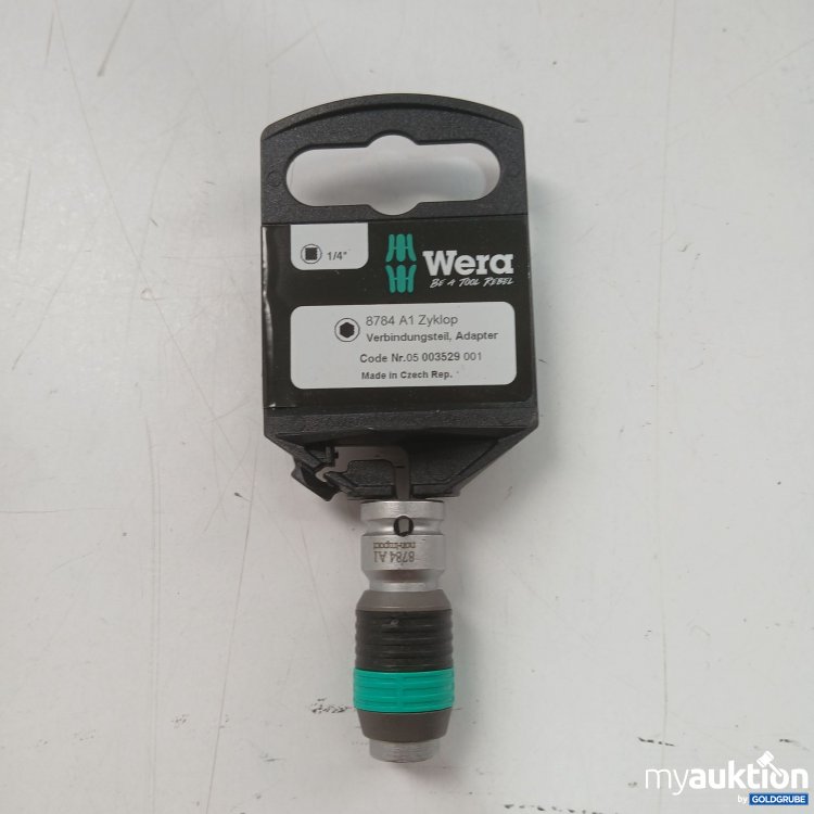Artikel Nr. 444822 Artikel Nr. 444822: Wera Verbindungsteil, Adapter 1/4"