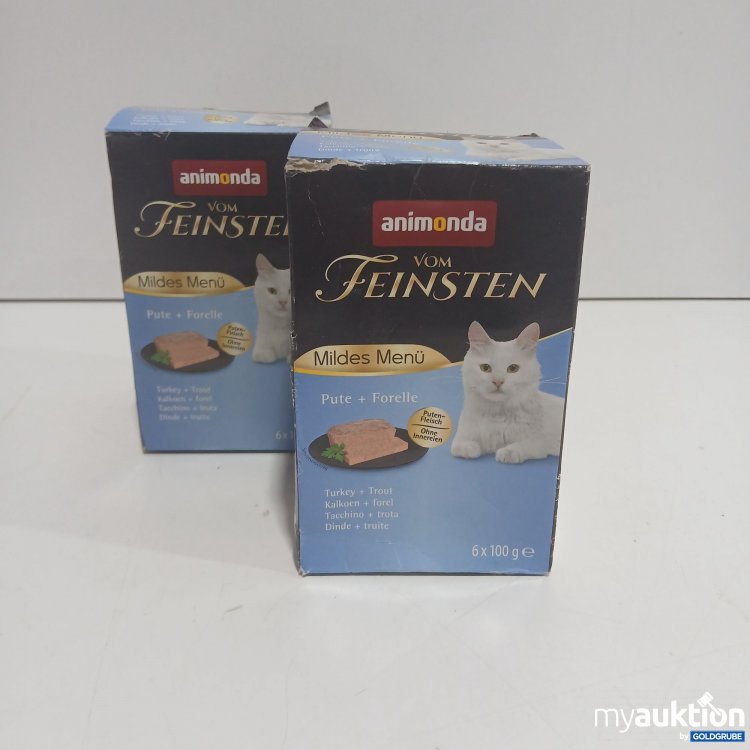 Artikel Nr. 818822 Artikel Nr. 818822: Animonda Feinsten Katzenfutter 2er Pack x6 Stück x100g