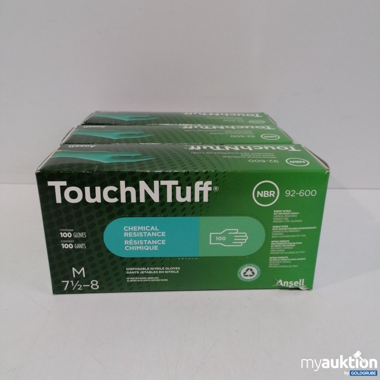 Artikel Nr. 859822 Artikel Nr. 859822: Ansell Touch NTuff 92-600 3x 100 Gloves