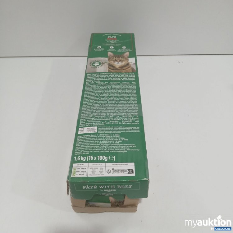 Artikel Nr. 866822: Amazon Katzenfutter 16x100g