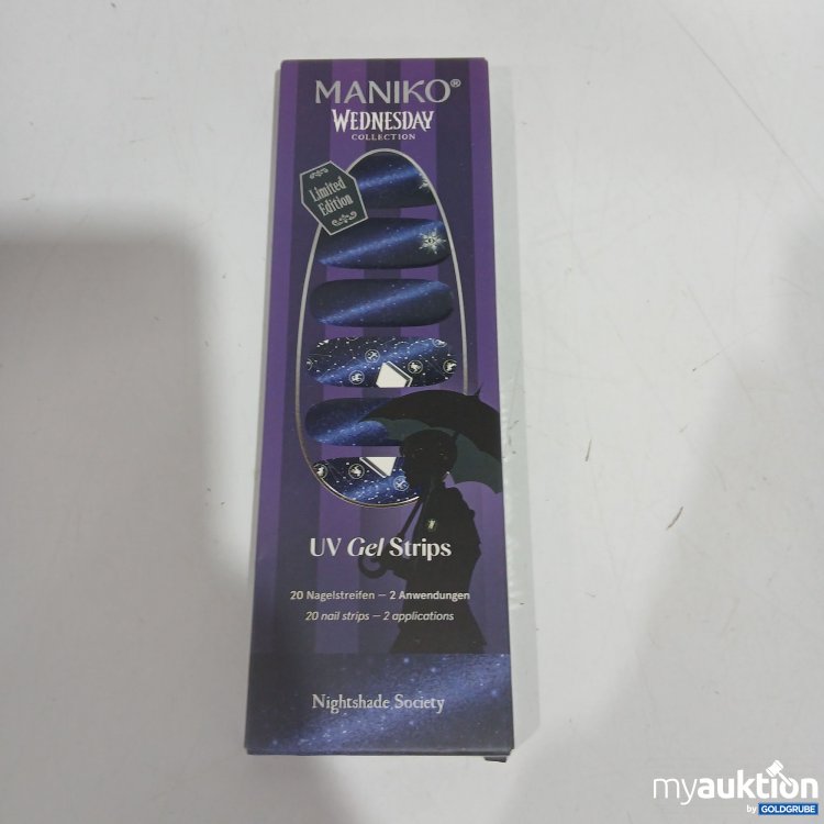 Artikel Nr. 888822: Maniko UV Gel Strips Wednesday Nightshade Society 