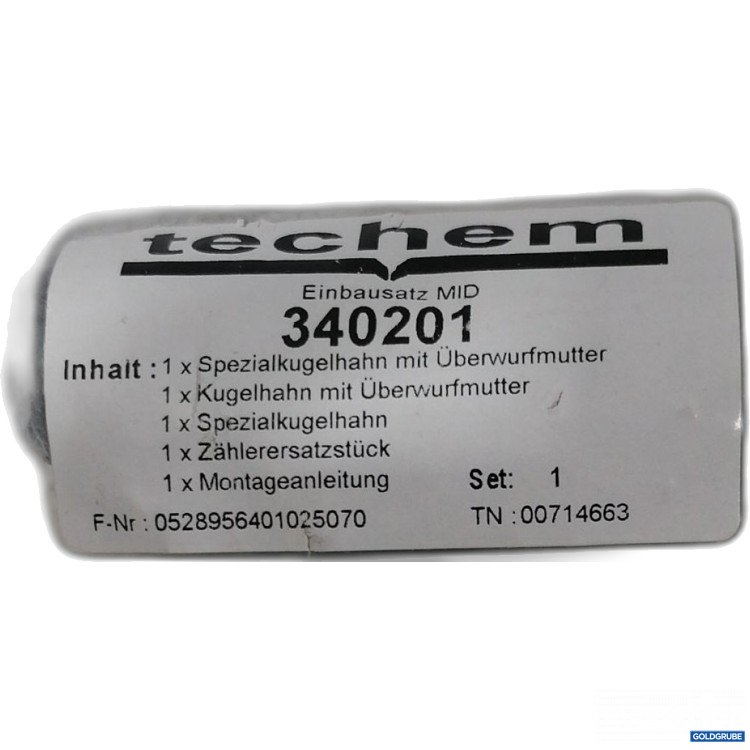 Artikel Nr. 890822: Techem Einbausatz MID 340201