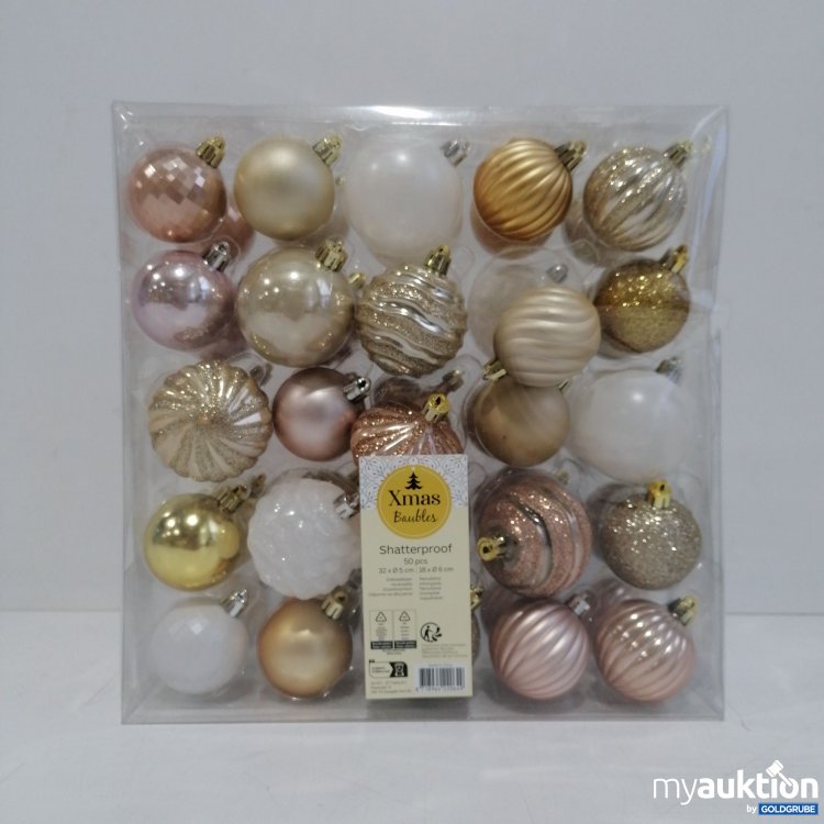 Artikel Nr. 912822 Artikel Nr. 912822: Xmas Baubles Shatterproof 50 Stk.