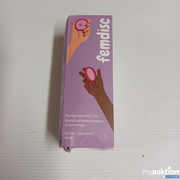 Artikel Nr. 921822: femdisc Reinigungsmittel für Menstruationsscheiben Schaumreiniger