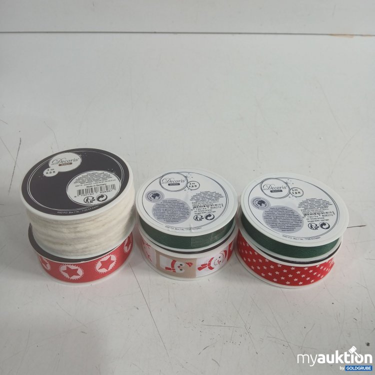 Artikel Nr. 939822: Diverse Decoris Dekoband 3m 6Stk 