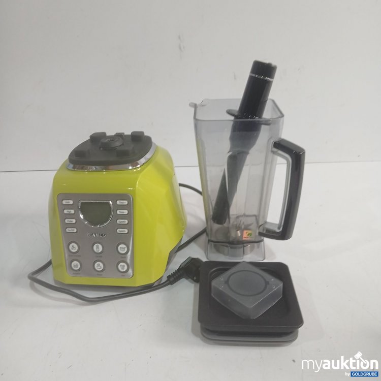 Artikel Nr. 941822 Artikel Nr. 941822: BIANCO Standmixer grün mit Behälter und Zubehör