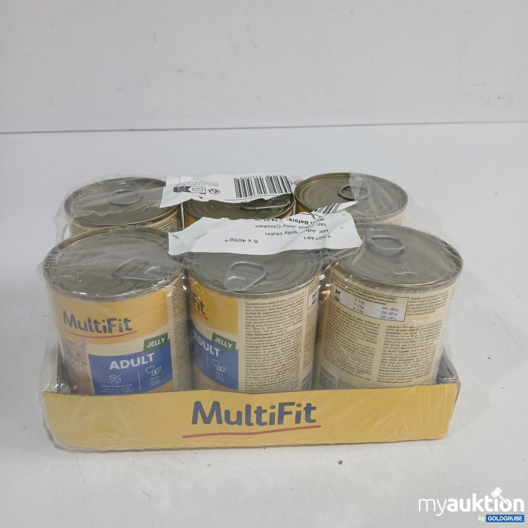 Artikel Nr. 956822: MultiFit Katzenfutter Adult Jelly Huhn 6x405g 