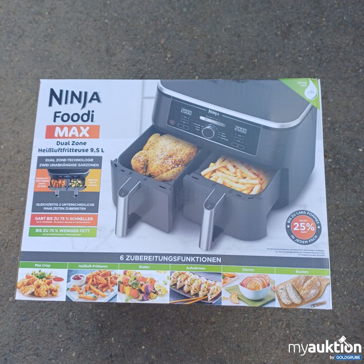 Artikel Nr. 960822: Ninja Foodi Max Dualzone Heißluftfritteuse 9,5L 