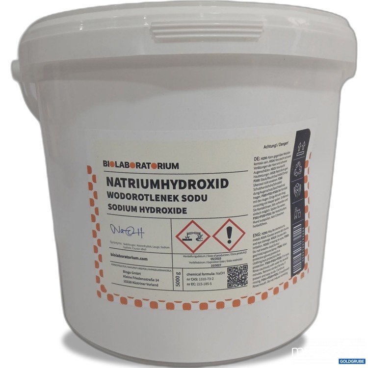 Artikel Nr. 962822 Artikel Nr. 962822: Biolaboratorium Natriumhydroxid 5kg