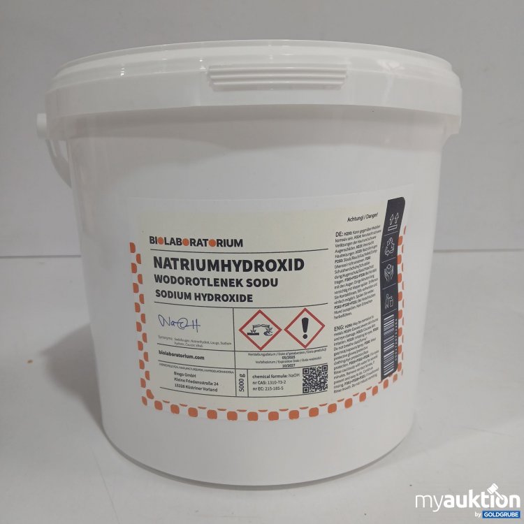 Artikel Nr. 962822 Artikel Nr. 962822: Biolaboratorium Natriumhydroxid 5kg