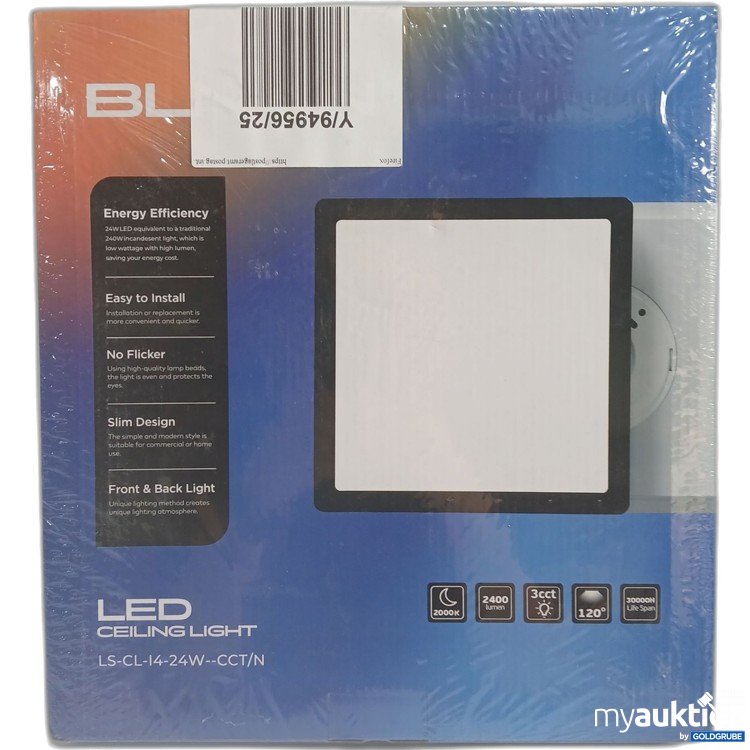 Artikel Nr. 969822: BLNAN LED Ceiling Light 300x300x25mm 