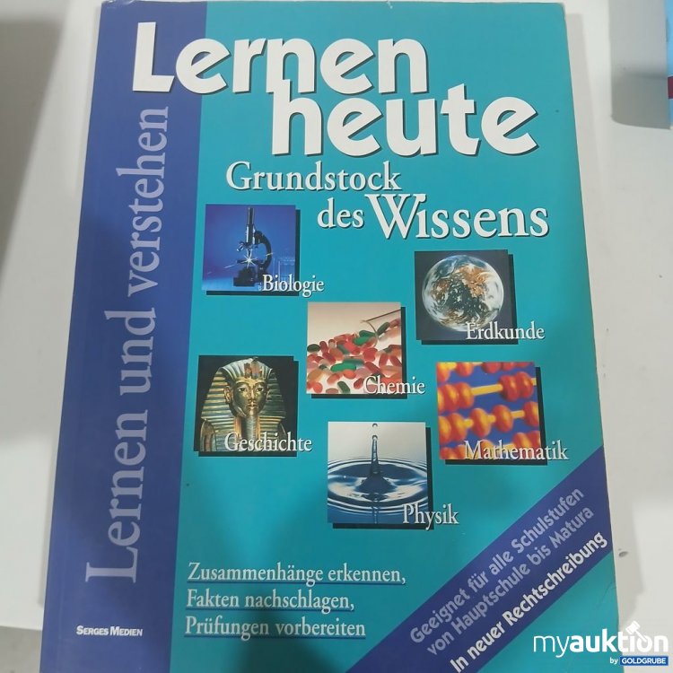 Artikel Nr. 981822 Artikel Nr. 981822: Lernen heute Grundstock des Wissens