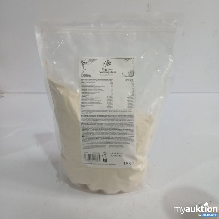Artikel Nr. 986822 Artikel Nr. 986822: KoRo Veganes Proteinpulver Vanillegeschmack 1kg