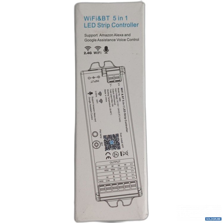 Artikel Nr. 987822 Artikel Nr. 987822: WiFi&BT 5in1 LED Strip Controller WB5